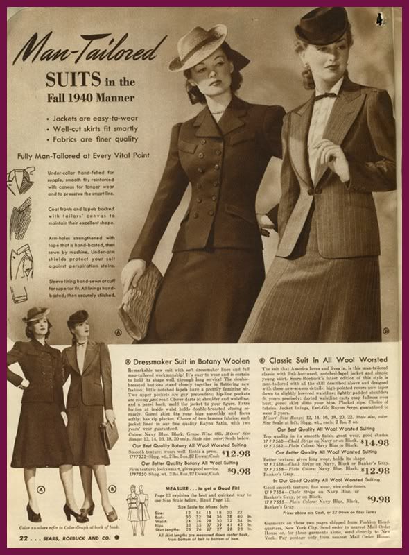 1940s wardrobe essentials